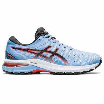 Asics Gt-2000 8 - Naisten Juoksukengät - Sininen/Syvä Harmaat